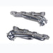 BBK 09-20 Dodge Challenger Hemi 5.7L Shorty Tuned Length Exhaust Headers - 1-3/4in Silver Ceramic BBK