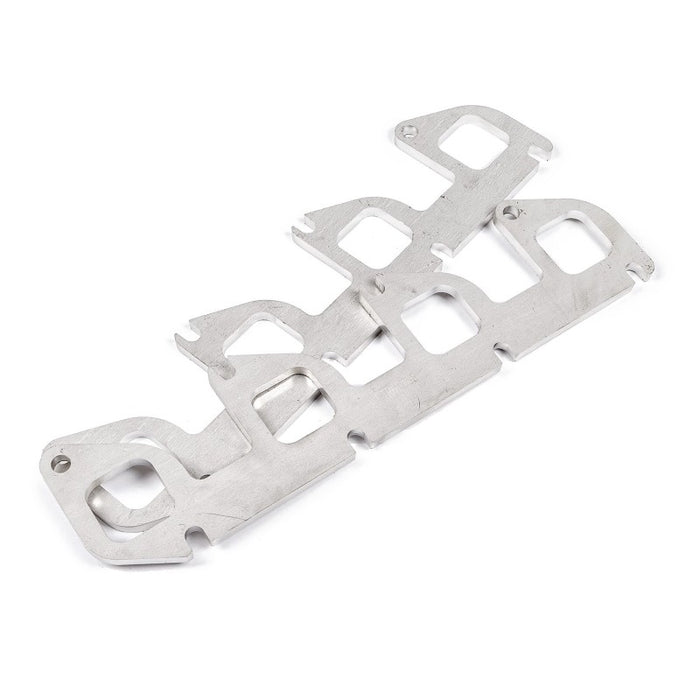 Stainless Works Ford 6.2L Square Port Shaped Header 304SS Exhaust Flanges 1-7/8in Primaries Stainless Works