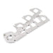 Stainless Works Ford 6.2L Square Port Shaped Header 304SS Exhaust Flanges 1-7/8in Primaries Stainless Works