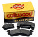 Wilwood PolyMatrix Pad Set - 6617 B W6A /W4A AERO 4/6 (.670in Thk)