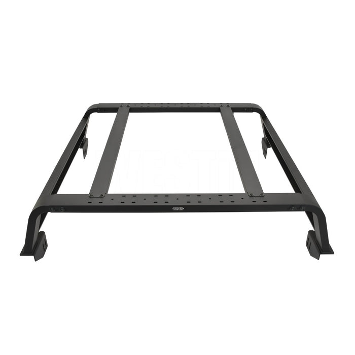 Westin 05-21 Toyota Tacoma 6ft Bed Overland Cargo Rack - Textured Black Westin