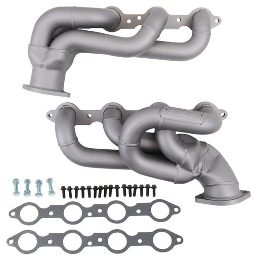 BBK 10-15 Camaro LS3 L99 Shorty Tuned Length Exhaust Headers - 1-3/4 Titanium Ceramic BBK