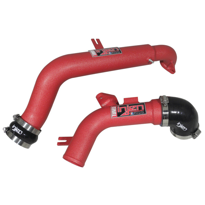 Injen 11-14 Nissan Juke 1.6L Nismo Turbo Upper Intercooler Piping Kit - Wrinkle Red Injen