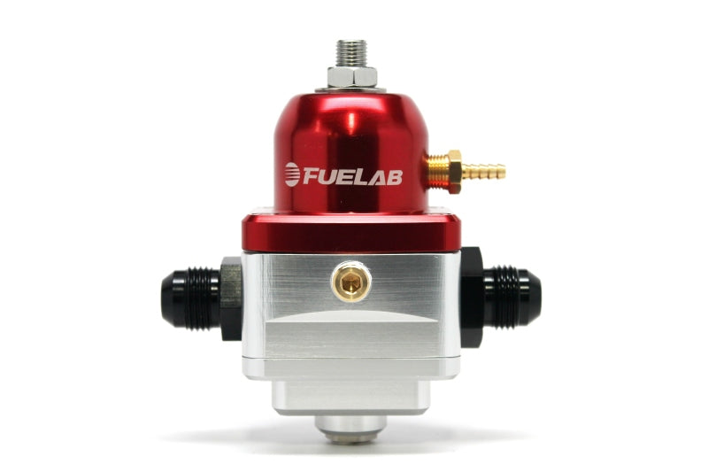 Fuelab 529 Electronic EFI Adjustable FPR (1) -6AN In (1) -6AN Return - Red Fuelab