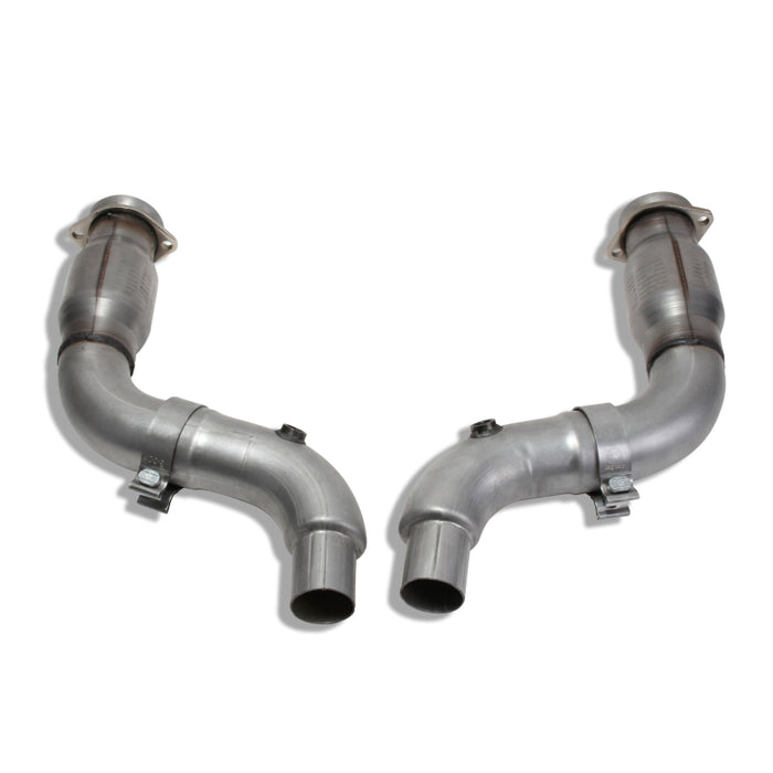 BBK 15-20 Ford Mustang GT 3in Short Mid Pipe Kit w/Cats (Use LT Header 1633/16330/1856/18560) BBK