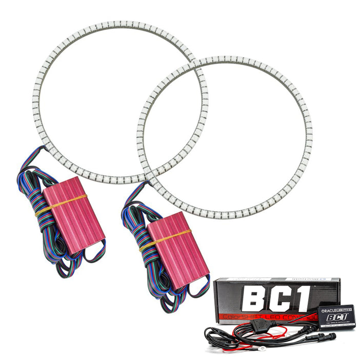 Oracle Jeep Wrangler JL/JT LED Surface Mount Headlight Halo Kit - w/ BC1 Controller SEE WARRANTY ORACLE Lighting