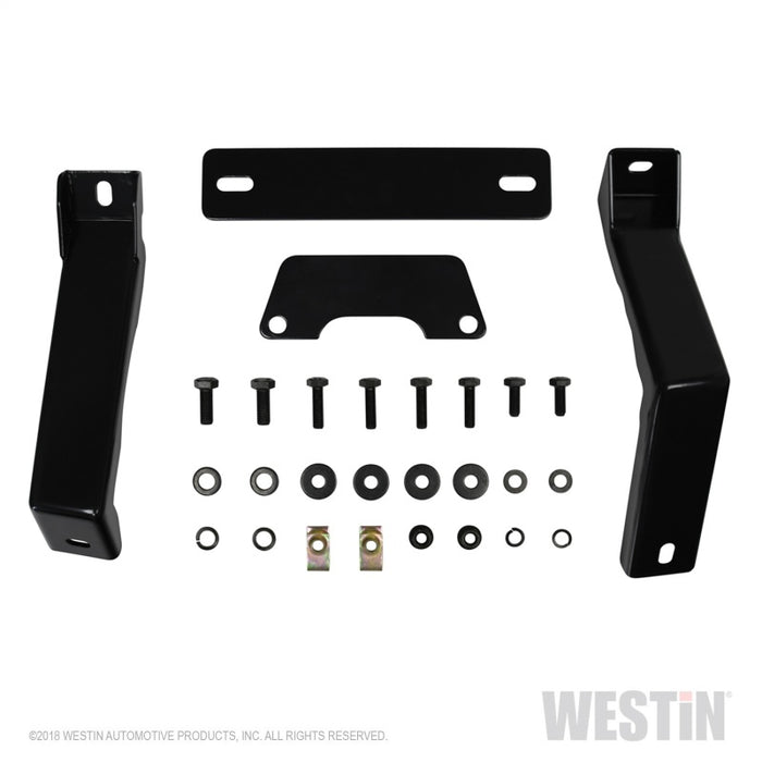 Westin/Snyper 07-11 Jeep Wrangler Transmission Pan Skid Plate - Textured Black Westin