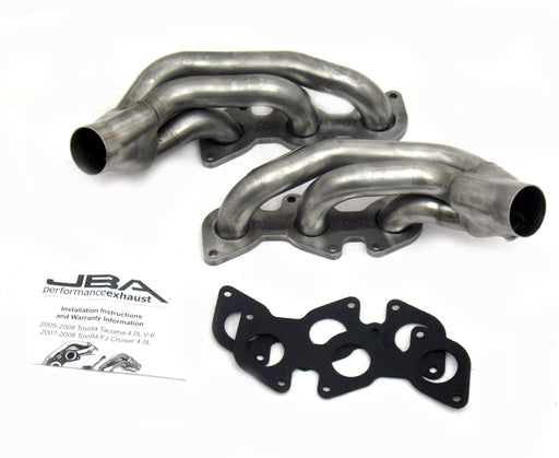 JBA 03-09 Toyota 4.0L V6 w/o A.I.R. 1-1/2in Primary Raw 409SS Cat4Ward Header JBA