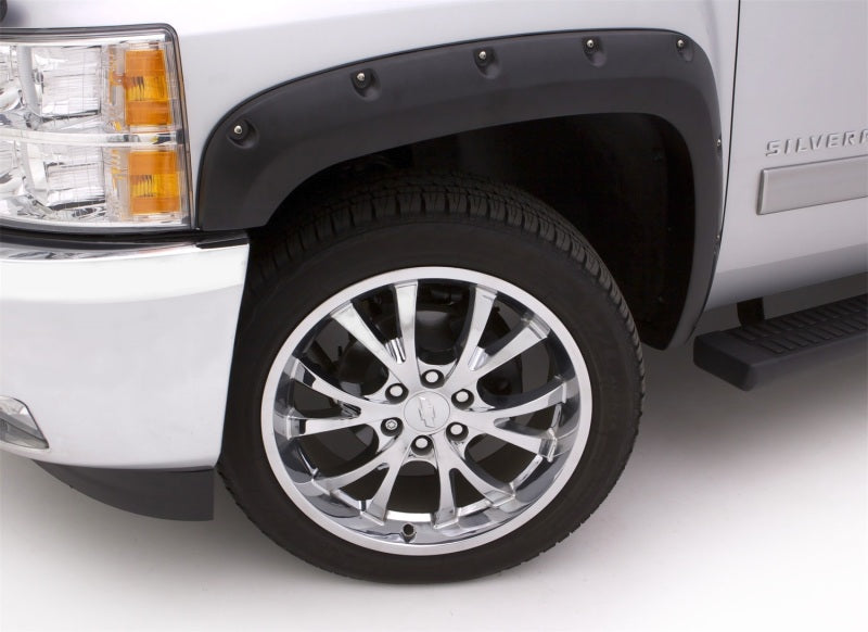 Lund 16-17 Toyota Tacoma RX-Rivet Style Textured Elite Series Fender Flares - Black (4 Pc.) LUND