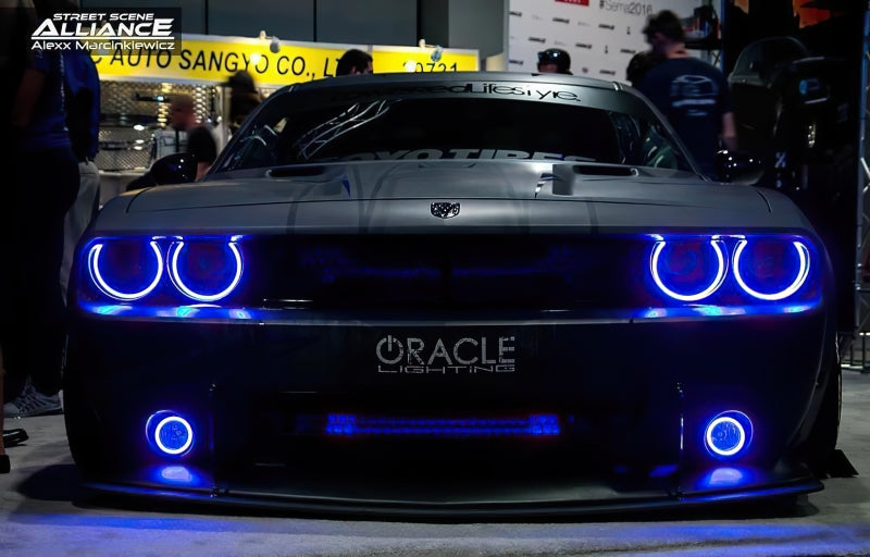 Oracle 0814 Dodge Challenger Dynamic Surface Mount Headlight/Fog Light Halo Kit COMBO  SEE WARRANTY ORACLE Lighting
