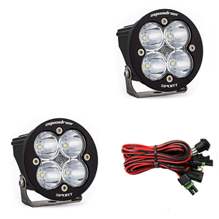 Baja Designs Squadron R Sport Work/Scene Pair LED Light Pods - Clear Baja Designs