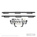 Westin/HDX 07-19 Chevy Silv 2500/3500 Crew (8ft) (Excl Dually) Drop WTW Nerf Step Bars - Blk Westin