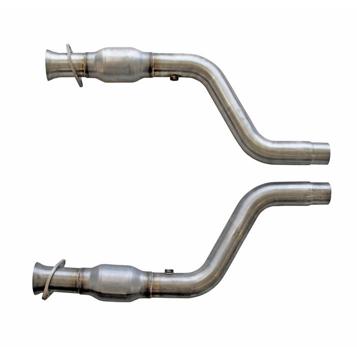 BBK 05-15 Dodge Challenger Charger Short Mid X Pipe w Catalytic Converters 2-3/4 For LT Headers BBK