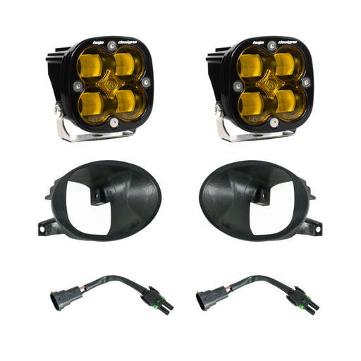 Baja Designs 19-22 Mercedes Benz Sprinter Squadron SAE Fog Pocket Light Kit - Amber Baja Designs