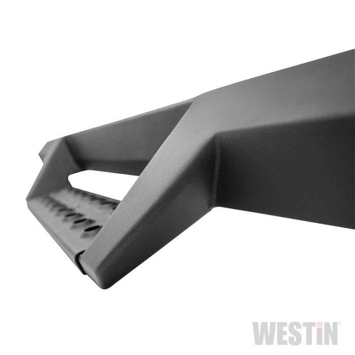 Westin/HDX 16-18 Nissan Titan XD Crew / 17-18 Titan Crew Cab Drop Nerf Step Bars - Textured Black Westin