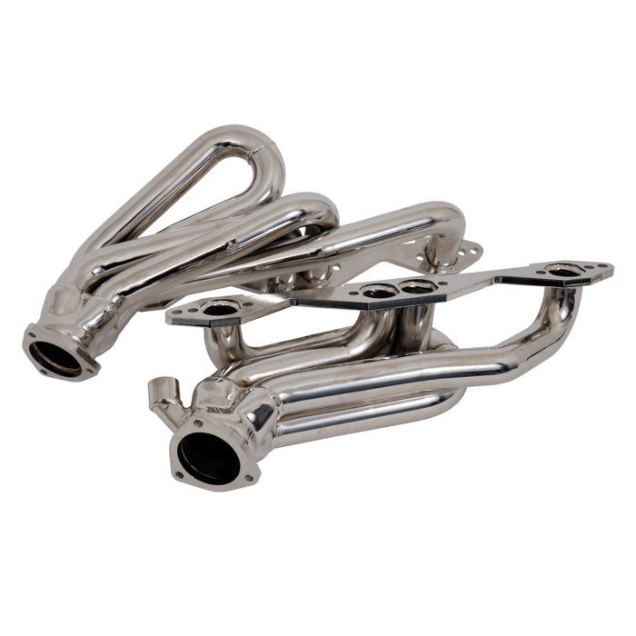 BBK 96-98 GM Truck SUV 5.0 5.7 Shorty Tuned Length Exhaust Headers - 1-5/8 Titanium Ceramic BBK