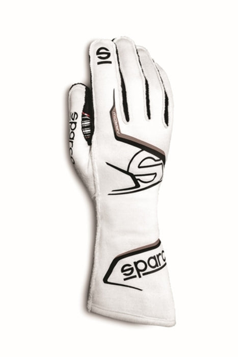 Sparco Glove Arrow 08 WHT/BLK SPARCO