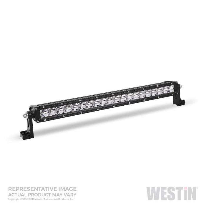 Westin Xtreme LED Light Bar Low Profile Single Row 30 inch Flood w/5W Cree - Black Westin