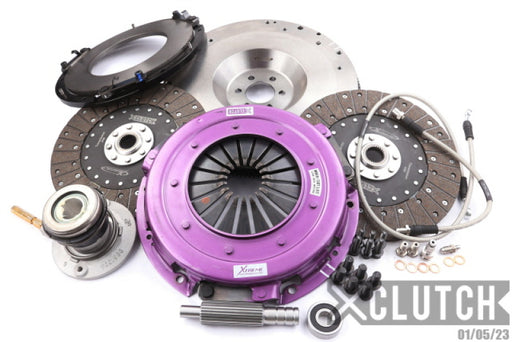 XClutch 14-17 Chevrolet SS Base 6.2L 10.5in Twin Solid Organic Clutch Kit XCLUTCH