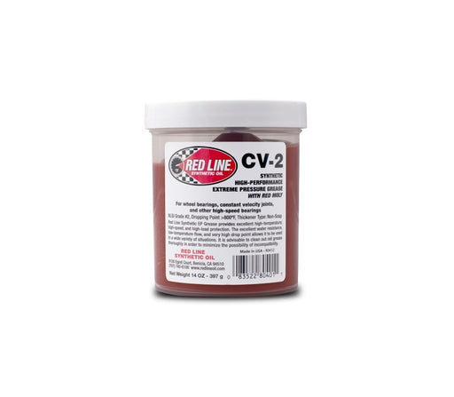 Red Line CV-2 Grease w/Moly - 14oz. Jar Red Line