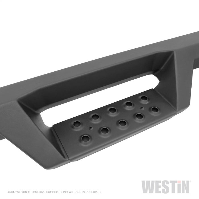 Westin/HDX 17-18 Ford F-150 SuperCab Drop Nerf Step Bars - Textured Black Westin