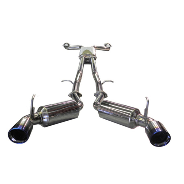 Injen 03-08 350Z Dual 60mm SS Cat-Back Exhaust w/ Built In Resonated X-Pipe Injen