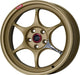 Enkei PF06 18x8in 5x100 BP 45mm Offset 75mm Bore Gold Wheel Enkei