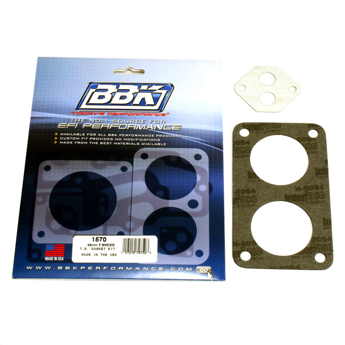 BBK 87-96 Ford F Series Truck Twin 56mm Throttle Body Gasket Kit BBK