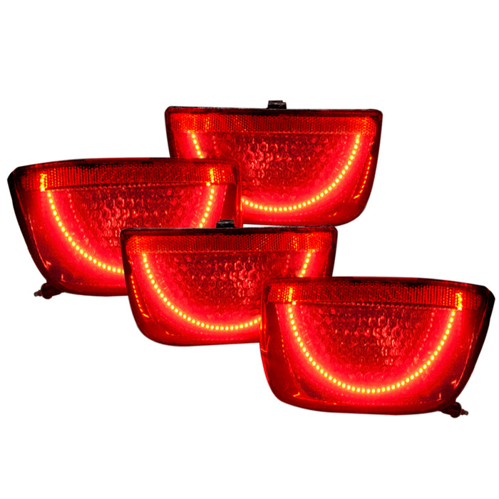Oracle 10-13 Chevrolet Camaro LED Afterburner Tail Light Halo Kit - Red SEE WARRANTY ORACLE Lighting