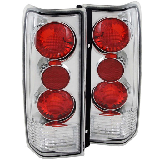 ANZO 1985-2005 Chevrolet Astro Taillights Chrome G2 ANZO