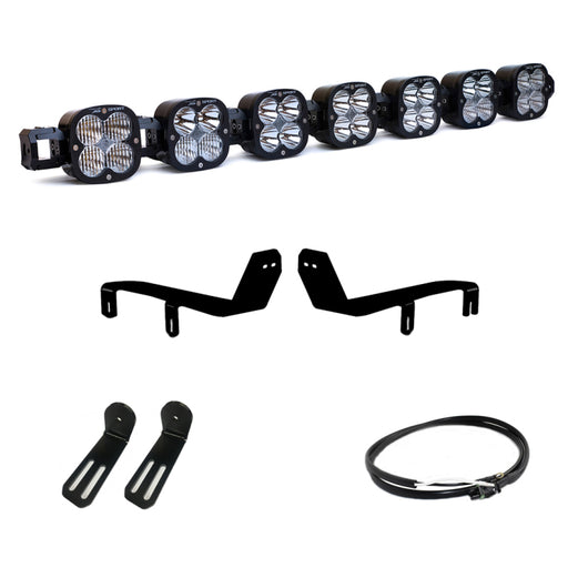 Baja Designs 17-19 Ford SuperDuty 7 XL Linkable Light Kit w/Upfitter Baja Designs