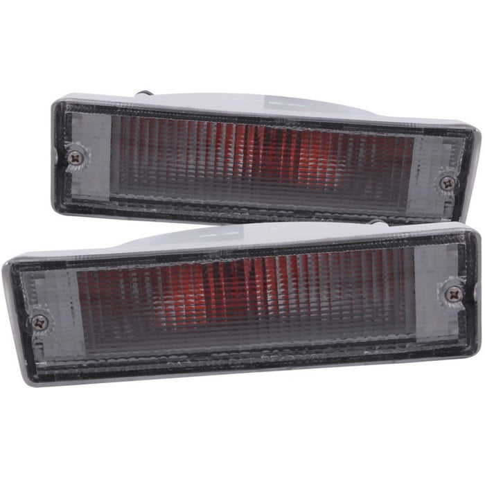 ANZO 1988-1995 Nissan Pathfinder Euro Parking Lights Chrome ANZO