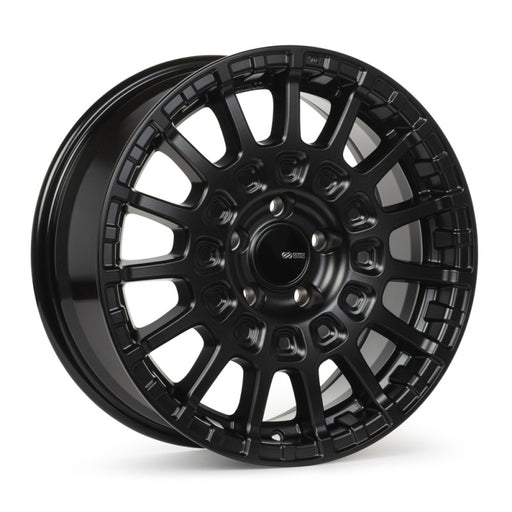 Enkei Overlander 17x7.5 5x108 35mm Offset 63.4mm Bore Black Wheel Enkei