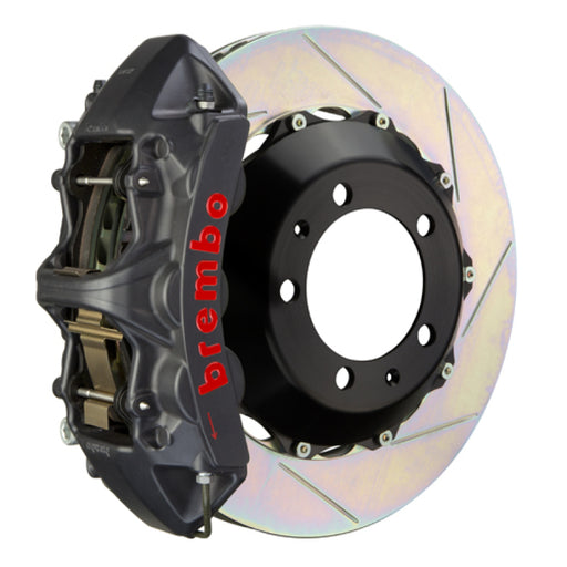 Brembo 03-08 SL500 Front GTS BBK 6 Piston Cast 355x32 2pc Rotor Slotted Type1-Black HA Brembo