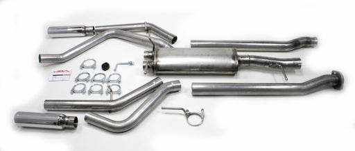 JBA 05-17 Chevrolet Silverado/GMC Sierra 4.3L/4.8L/5.3L 409SS Dual Rear Exit Cat-Back Exhaust JBA