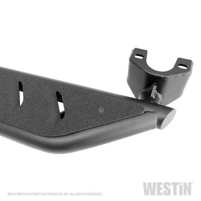 Westin/Snyper 2018+ Jeep Wrangler JL Unlimited 4DR Triple Tube Rock Rail Steps - Textured Black Westin