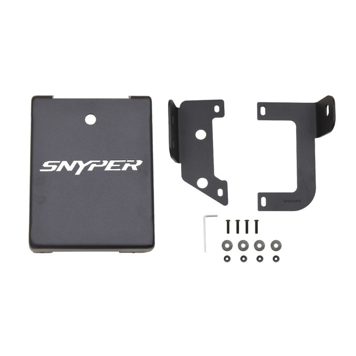 Westin/Snyper 07-17 Jeep Wrangler Evap Canister Skid Plate - Textured Black Westin