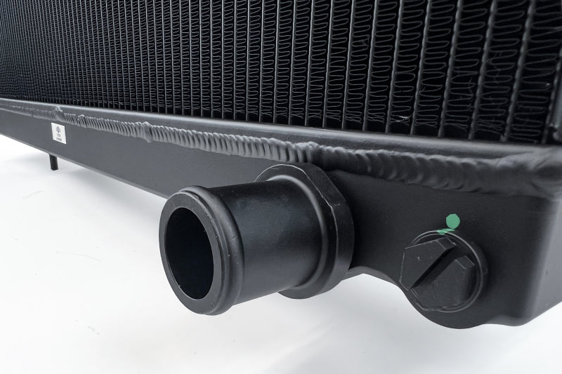 CSF R32 Nissan Skyline GT-R / GT-S Full Billet Aluminum High-Performance Radiator - Black Finish CSF