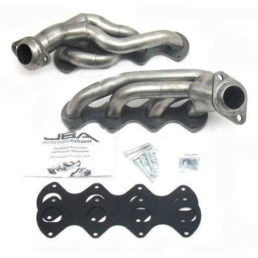 JBA 04-10 Ford F-Series 5.4L 3V 1-5/8in Primary Raw 409SS Cat4Ward Header JBA