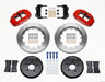 Wilwood Narrow Superlite 6R Front Hat Kit 14.00in Red Nissan 350Z/Fiti G35