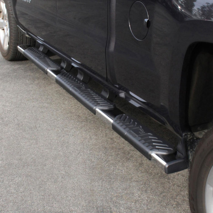 Westin 07-18 Chevrolet Silverado 1500 CC 6.5ft Bed R5 M-Series W2W Nerf Step Bars - Blk Westin