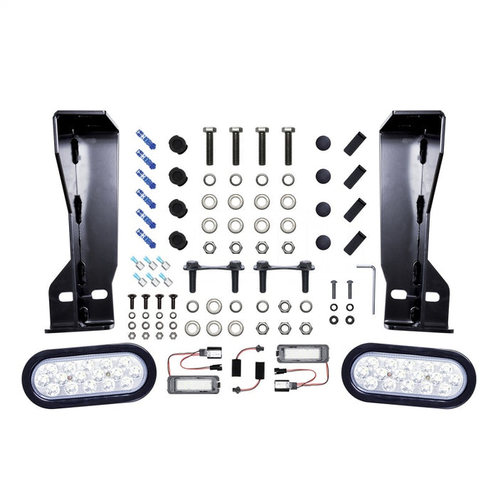 Westin 14-18 Chevrolet Silverado HDX Bandit Rear Bumper - Black Westin