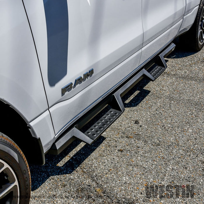 Westin/HDX 2019 Ram 1500 Crew Cab Drop Nerf Step Bars - Textured Black Westin