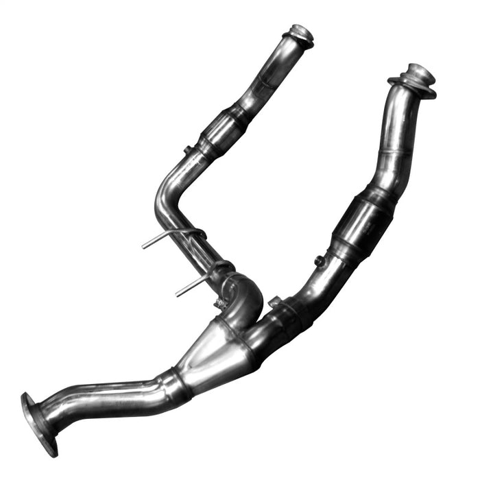 Kooks 11-14 Ford F150 Eco Boost 3.5L V6 3in SS GREEN Cat Turbo Down Y-Pipe Kooks Headers