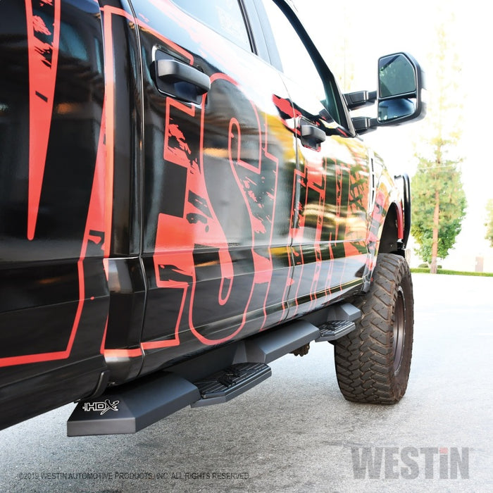 Westin/HDX 17-18 Ford F-150 SuperCrew Xtreme Nerf Step Bars - Textured Black Westin