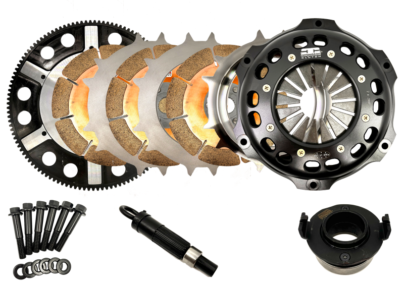 Competition Clutch Honda/Acura K Series 184mm Triple Disc Ceramic Clutch Kit Competition Clutch