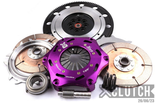 XClutch 97-01 Acura Integra RS 1.8L 7.25in Twin Solid Ceramic Clutch Kit XCLUTCH