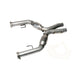 BBK 05-10 Mustang 4.6 Short Mid X Pipe With Catalytic Converters 2-3/4 For BBK Long Tube Headers BBK