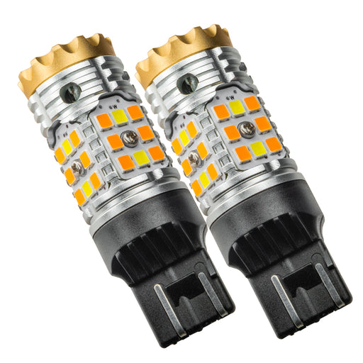 Oracle 7443-CK LED Switchback High Output Can-Bus LED Bulbs - Amber/White Switchback SEE WARRANTY ORACLE Lighting