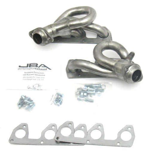 JBA 98-01 Ford Ranger 3.0L V6 w/EGR 1-1/2in Primary Raw 409SS Cat4Ward Header JBA